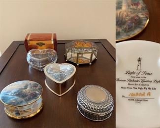 Collection of Trinket Boxes