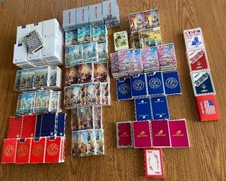 Lots of Collectible Delta Playing Cards