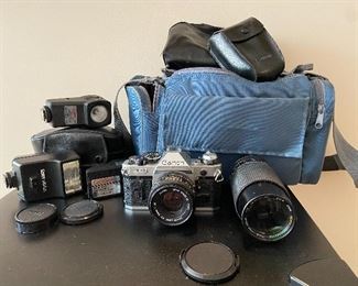 Canon AE-1 Camera & Lens