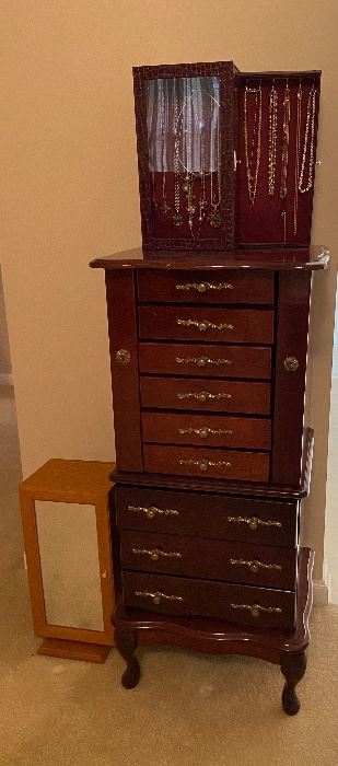 Solid Wood 9 drawer Jewelry Chest Rosalco Inc-The Commodore 