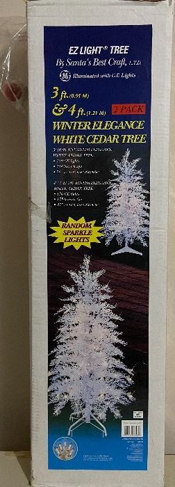 White Christmas Tree 