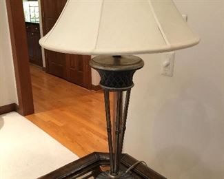 Iron table lamp