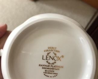 Full set of Lenox china