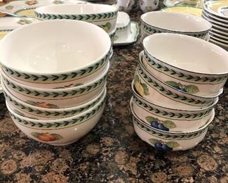 Villeroy & Boch  - porcelain dishes - French Garden Vienne