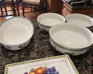 Villeroy & Boch  - porcelain dishes - French Garden Vienne