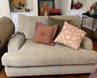 2 Seat Chair/Loveseat measures 60" long and 47" deep