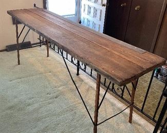 Antique Wallpaper Table