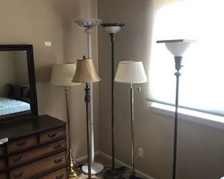 Antique lamp, various lamps