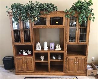 Oak Entertainment center