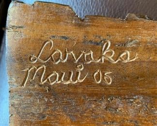 Hand Carved Lavaka Tiki