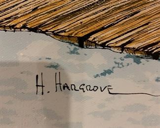 H. Hargrove Signed Art