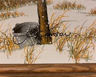C. Carson Signed Art