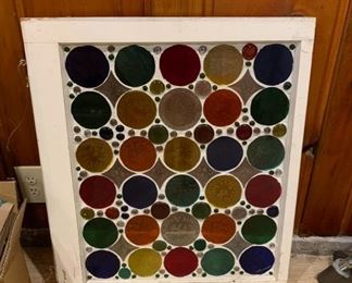 Stained Glass Art Window Frame