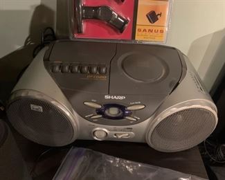Sharp QT CD210 Portable CD Stereo System