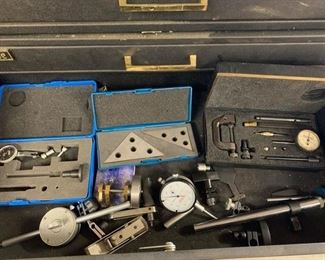 Assorted Tools and Measurement Gauges