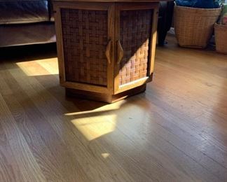 1950's Mid-Century Modern Hexagon Side Table by Lane