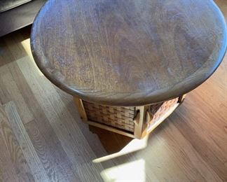 1950's Mid-Century Modern Hexagon Side Table by Lane