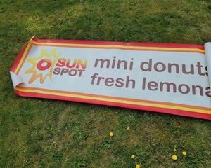 Mini Donut Business Sign