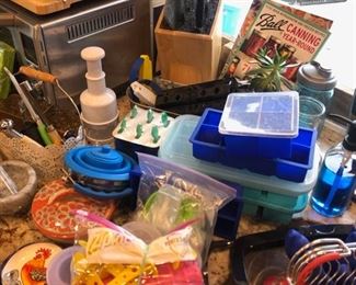 kitchen and cooking odds and ends