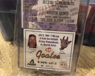 MLB collectible Beanie Babies