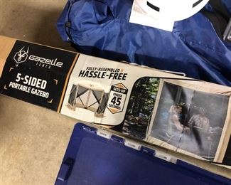 Gazzelle 5 sided portable gazebo