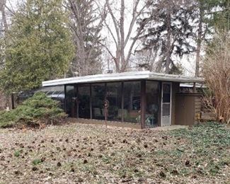 BUILT BY A STUDENT OF FRANK LLOYD WRIGHT