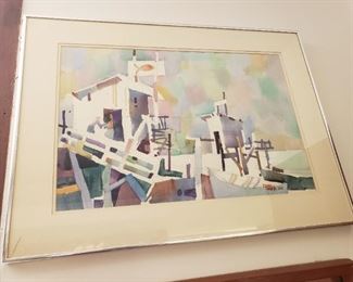 SIGNED WEBB WATERCOLOR