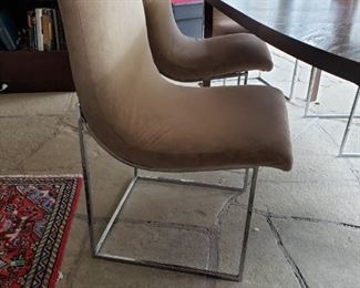 MILO BAUGHMAN SCOOP CHAIRS