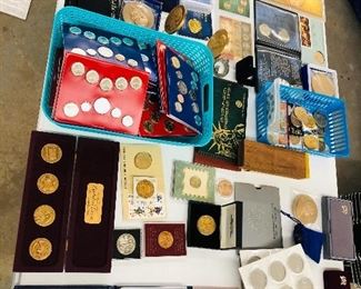 Large coin collection 