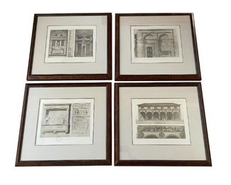 Moyen Age et Renaissance Prints in Burl Frames