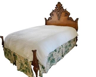 Henredon for Ralph Lauren Chippendale Style Bed
