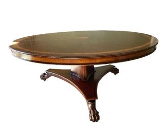Round Mahogany Table from ABC Home