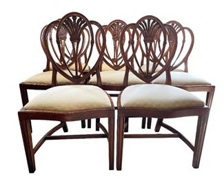 Shield Back Chairs from ABC Home, Set of 8