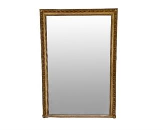 Large Gilded Overmantle Wall Mirror