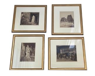 Set of 4 Framed Photograph Prints
