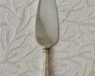 Geo Luxner & Sons, Stainless steel pie / cake server.  made in Sheffield,  England; 10" L x 2 1/4 W