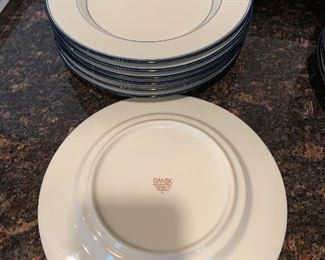 $60 - Seven Dansk plates; 9 in. diameter