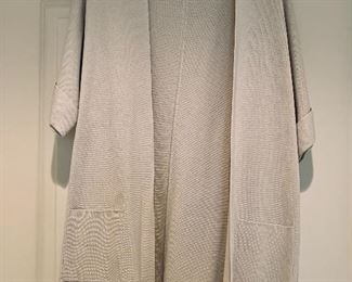 $50 - #14 Eileen Fisher long 3/4 sleeve sweater; size XS