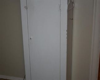 Antique White Cabinet just the right size to fit almost anywhere!