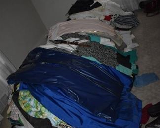 Loads of Beautiful Vintage Clothing to be sorted and displayed more pics coming