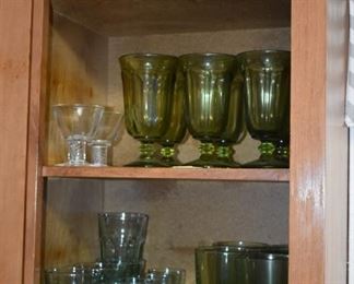 Vintage Drinking Glasses and more