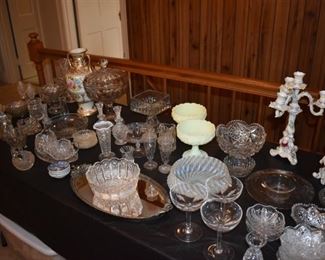 Gorgeous Collectible Glassware and More!