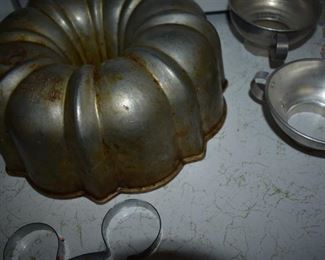 Antique Bunt Cake Mold