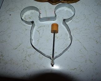 Antique Mickey Mouse Cookie Cutter