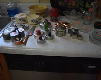 Lots of Collectible Kitchen Items in this Estate Sale