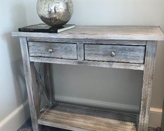 Gray End Table