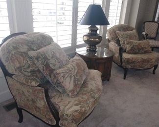 Beautiful overstuffed chairs