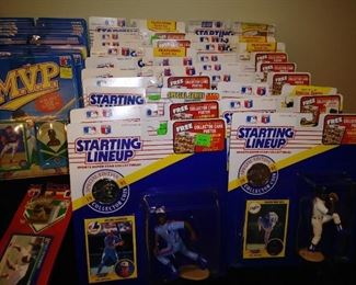Starting lineup - collectibles - never opened