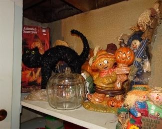 Nothing to be afraid of here.  Lots of decorations for every holiday imaginable!!