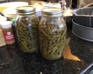 Canned green beans - no date - $4 ea